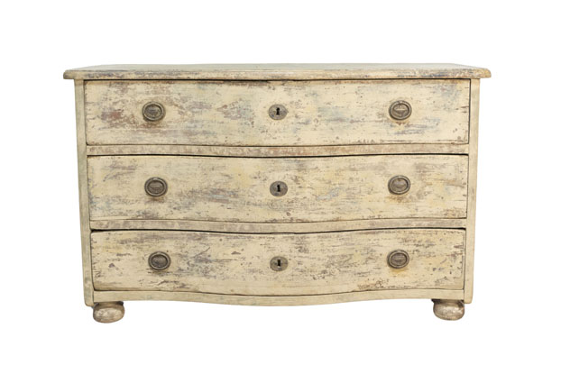 18th Century French Painted Commode Circa 1760 DLW
