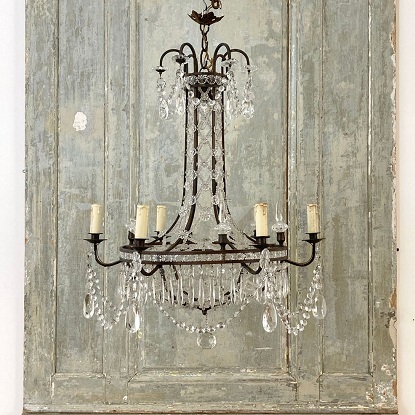 20th Century French Directoire Style Chandelier