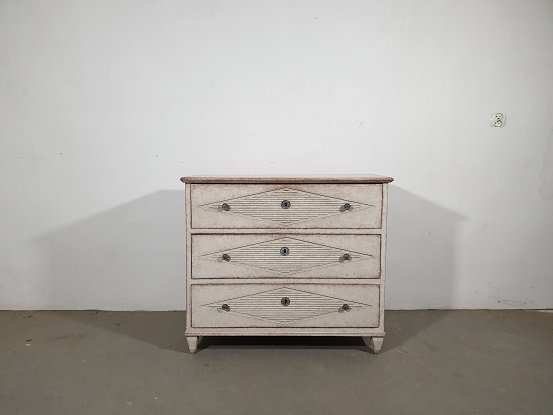 ON HOLD - 19th Century Swedish Chest of Drawers Circa 1840 DLW