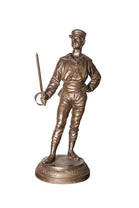 20th Century French Sports Trophy 