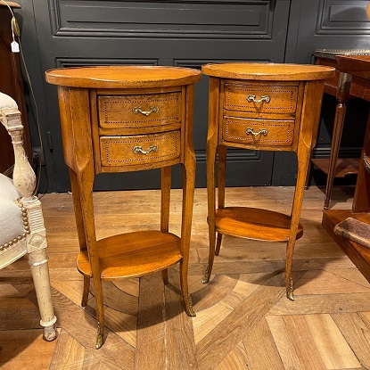 ON HOLD - Pair of 20th Century French Side Tables 