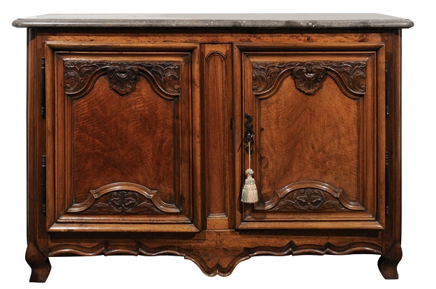 French 18th Century Louis XV Buffet de Chasse from the Château de Rosière
