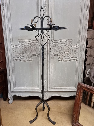 French 20th Century Candle Stand Circa 1900