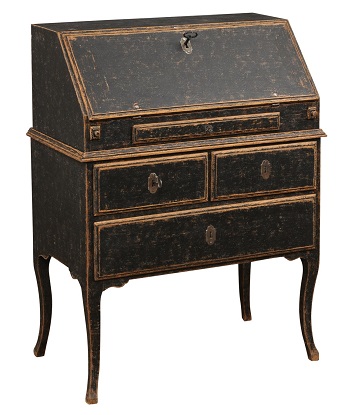 Two Part Rococo Bureau Desk 1770