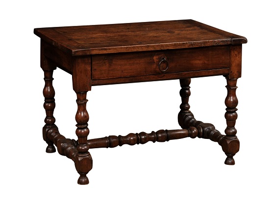 SOLD:  French 17th Century Louis XIII Walnut Table Circa 1630