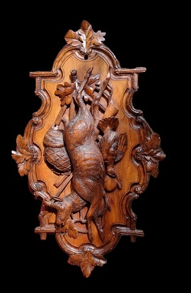 Arriving In Future Shipment - German 19th Century Black Forest Carving