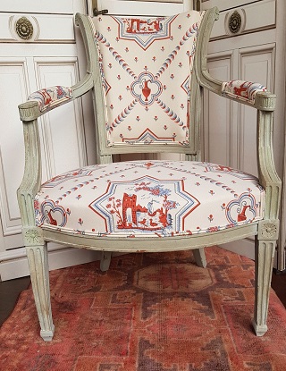 Arriving In Future Shipment - French 18th Century Derctoire Arm Chair