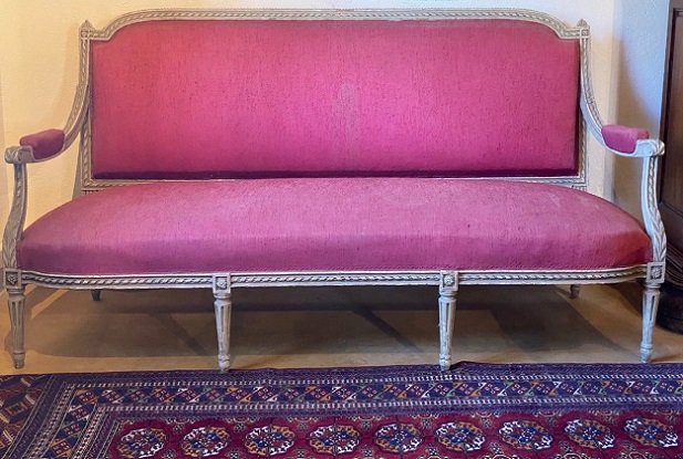 Arriving In Future Shipment - French 19th Century Louis XVI Style Sofa