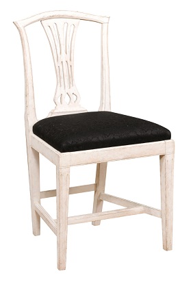 SOLD:  Swedish 19th Century Side Chair Circa 1890