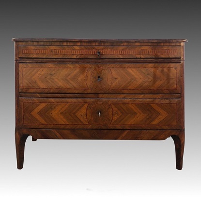 Arriving in Future Shipment - Italian 18th Century Marquetry Commode