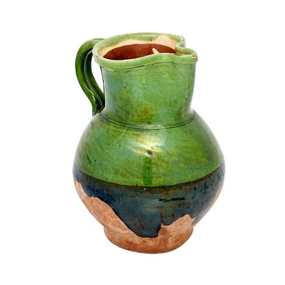 French 19th Century Pottery Jug