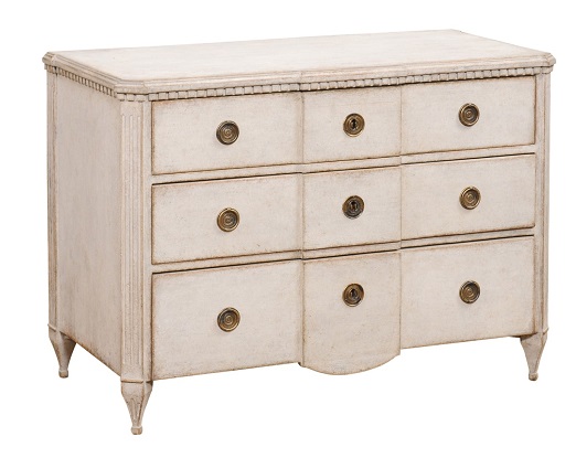 ON HOLD - Arriving in Future Shipment - Swedish 19th Century Gustavian Style Chest of Drawers