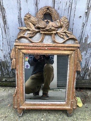 Arriving in Future Shipment - French 20th Century XVI Style Mirror