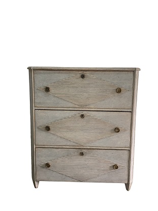 Arriving in Future Shipment - Swedish 19th Century Chest of Drawers Circa 1840