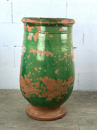 Arriving in Future Shipment - French 19th Century Glazed Terracotta Jar Circa 1880