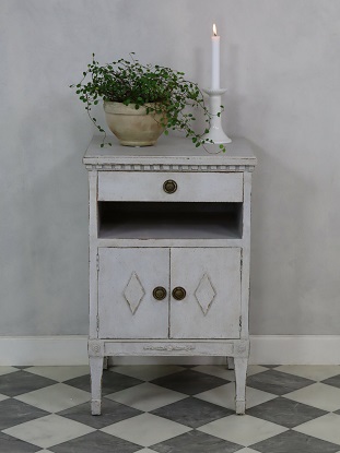 HOLD - Arriving in Future Shipment - Swedish 20th Century Gustavian Style Lamp Table