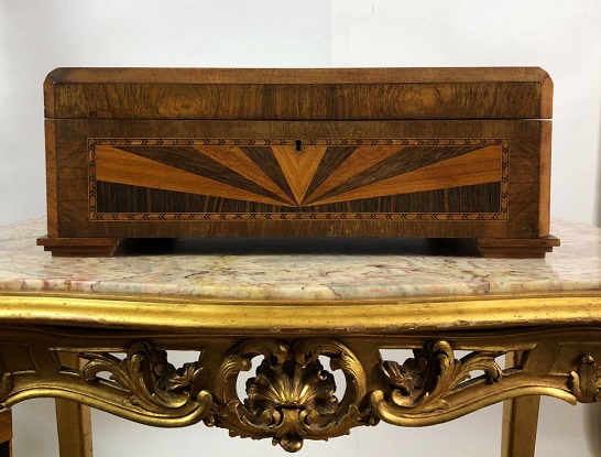 Arriving in Future Shipment - French 20th Century Marquetry Box