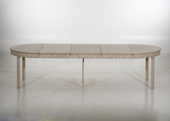 19th Century Swedish Extension Table with Three Leaves