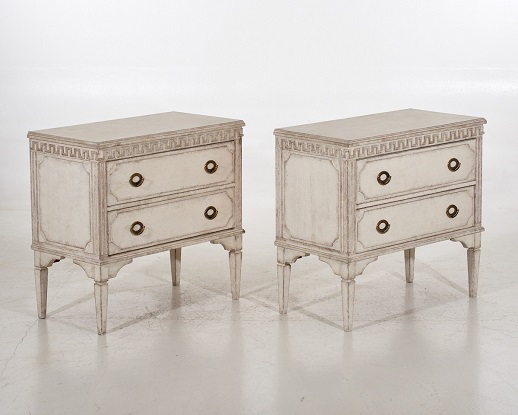 Arriving in Future Shipment - 19th Century Swedish Pair of Gustavian Chests