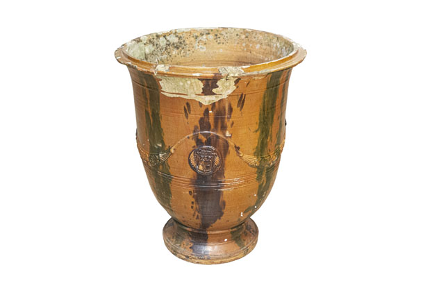 Arriving in Future Shipment - 19th Century French Anduze Vase Circa 1890