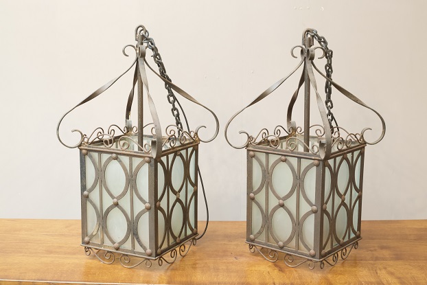 Arriving in Future Shipment - Pair of 20th Century French Lanterns