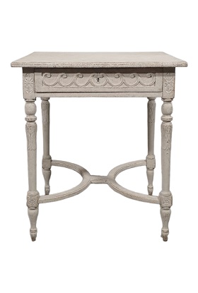 SOLD - Arriving in Future Shipment - Swedish 19th Century Gustavian Style Side Table Circa 1890