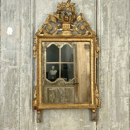 18th Century French Louis XVI Mirror Circa 1790