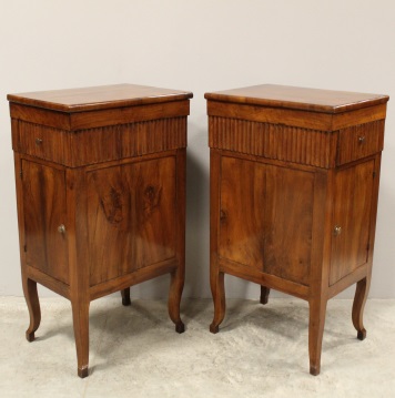 Arriving in Future Shipment - Pair of 18th Century Italian Bedside Chests