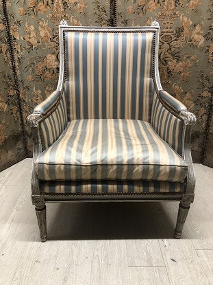 Arriving in Future Shipment - 18th Century French Bergere Circa 1790