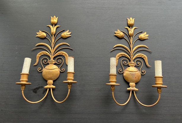 Arriving in Future Shipment - Pair of 20th Century French Sconces