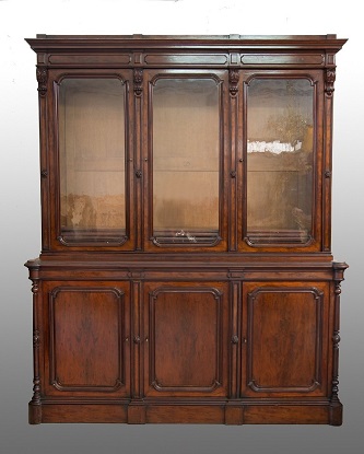 Arriving in Future Shipment - 19th Century French Louis Philippe Two Part Book Case