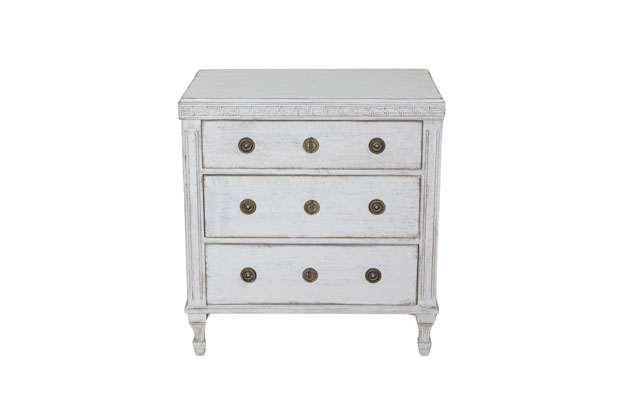 20th Century Swedish Gustavian Style Chest of Drawers