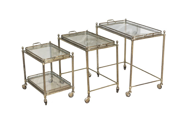 20th Century French Nesting Tables DLW