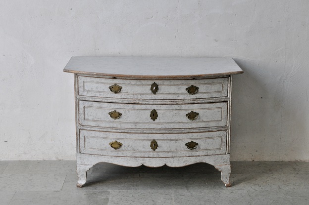 Arriving in Future Shipment - 18th Century Swedish Chest of Drawers Circa 1760