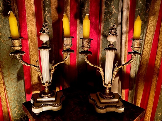 Arriving in Future Shipment - Pair of 19th Century French Candlesticks