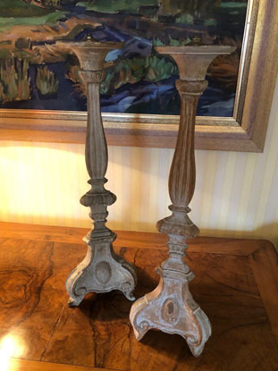 Arriving in Future Shipment - Pair of 18th Century French Candlesticks