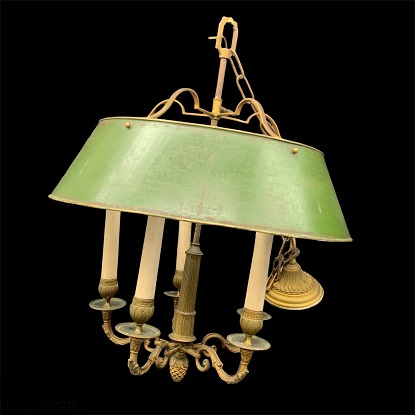 Arriving in Future Shipment - 19th Century French Bouillotte Lamp