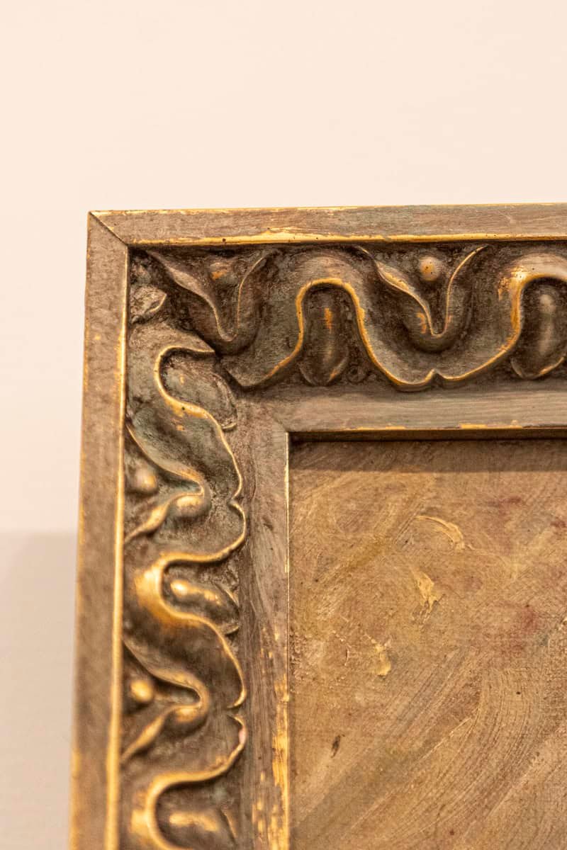 French 19th Century Oil on Canvas Still-Life Painting Depicting Roses in Basket - JAA