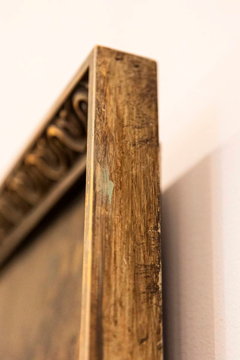 French 19th Century Oil on Canvas Still-Life Painting Depicting Roses in Basket - JAA