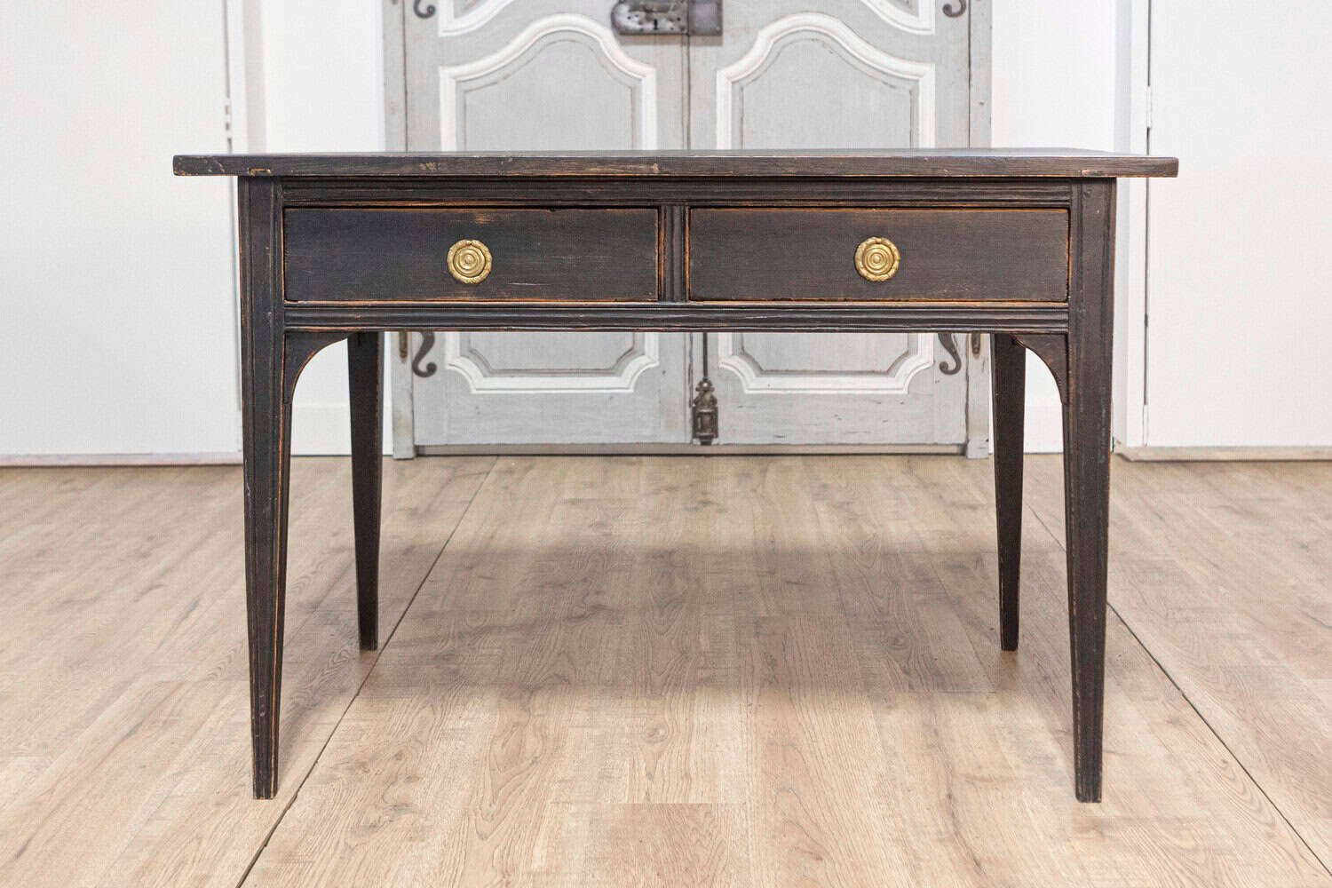 ON HOLD - 19th Century Swedish Desk Circa 1840 - JAA