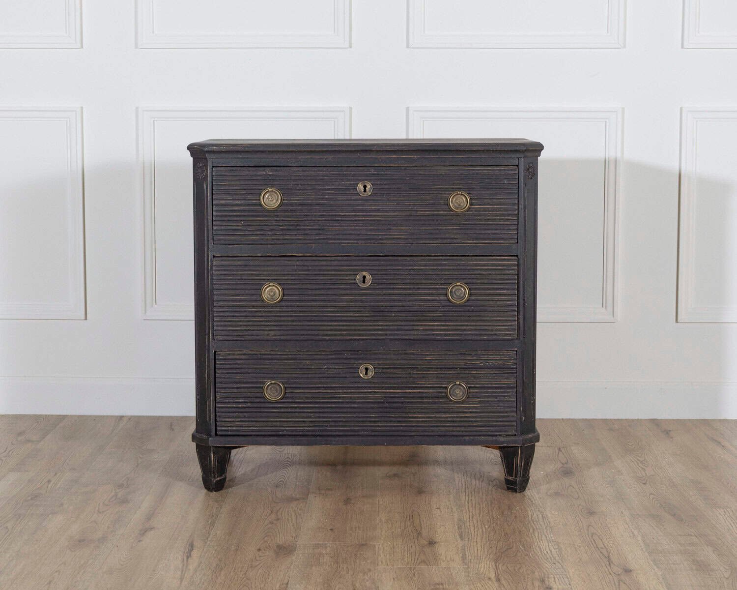 Pair of Swedish Painted Chests of Drawers, Circa 1880 - JAA