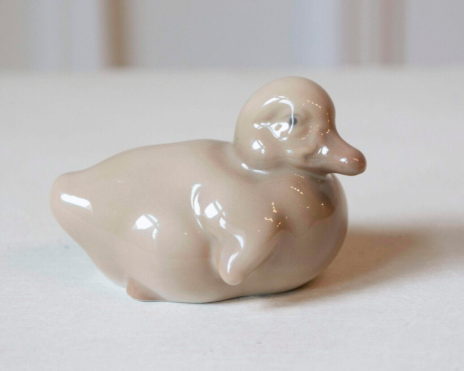 Danish Mid-20th Century Royal Copenhagen Porcelain Duckling Figurine - JAA