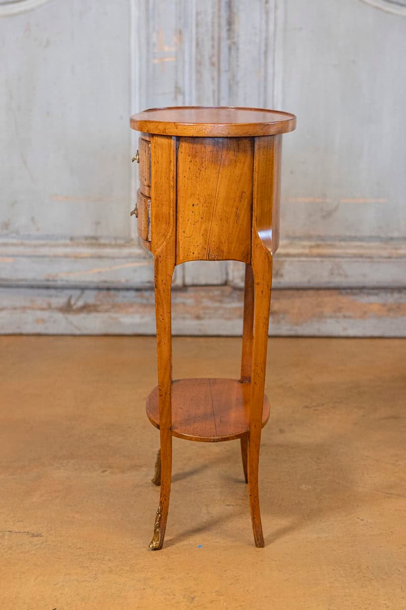 Pair of Early 20th Century French Transition Bedside Tables - JAA