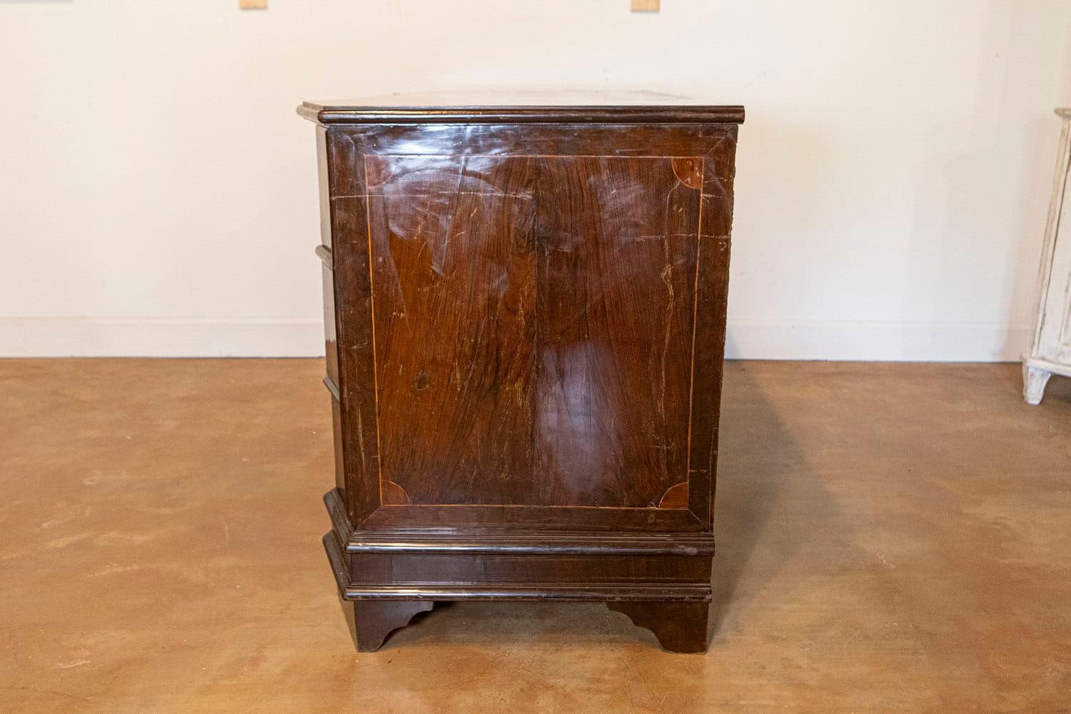 17th Century Italian Baroque Walnut Commode — Rare Period Piece - JAA