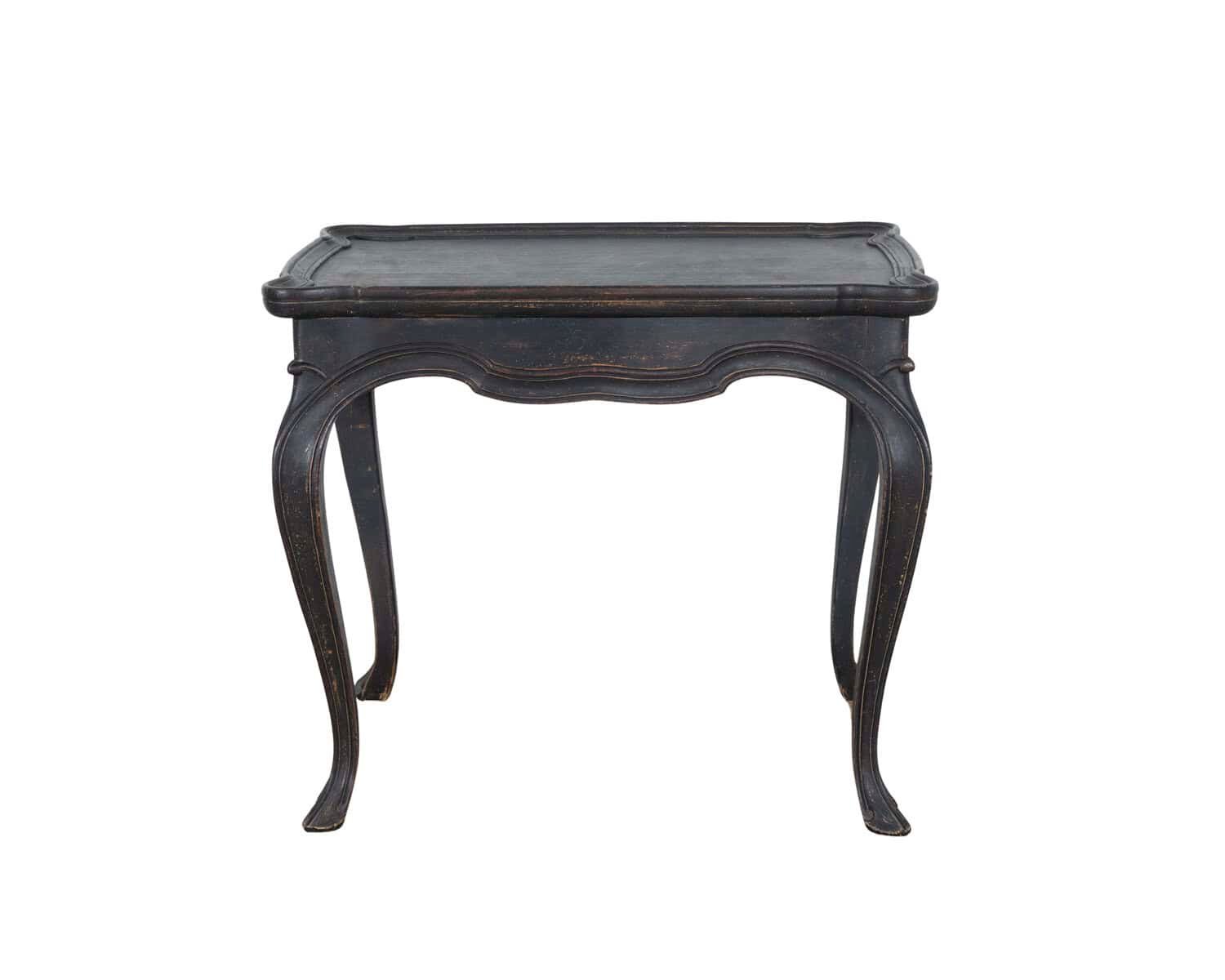 Swedish Rococo Style Painted Coffee Table, Circa 1910