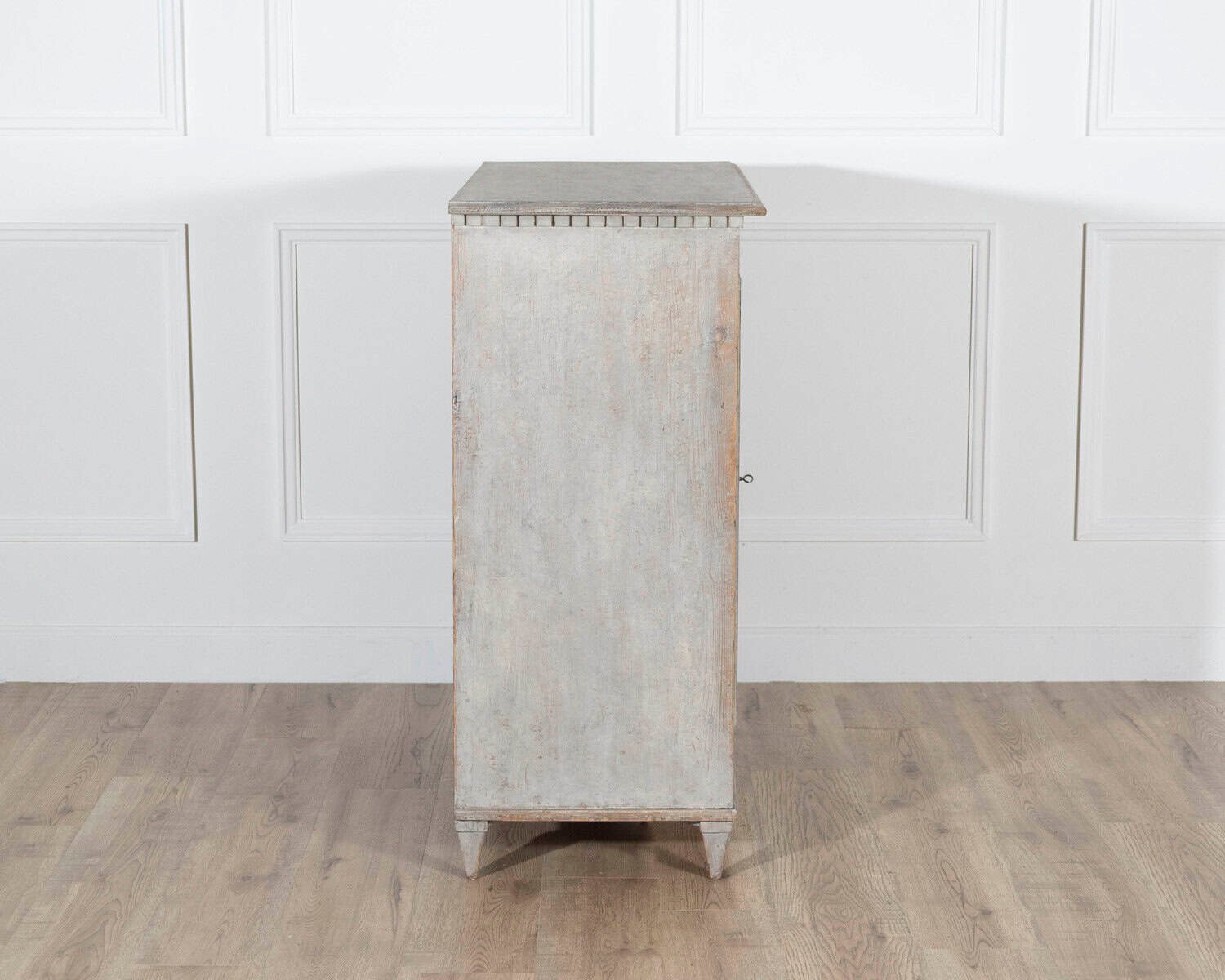 Swedish Painted Pine Sideboard in Soft Grey, circa 1860–1870 - JAA