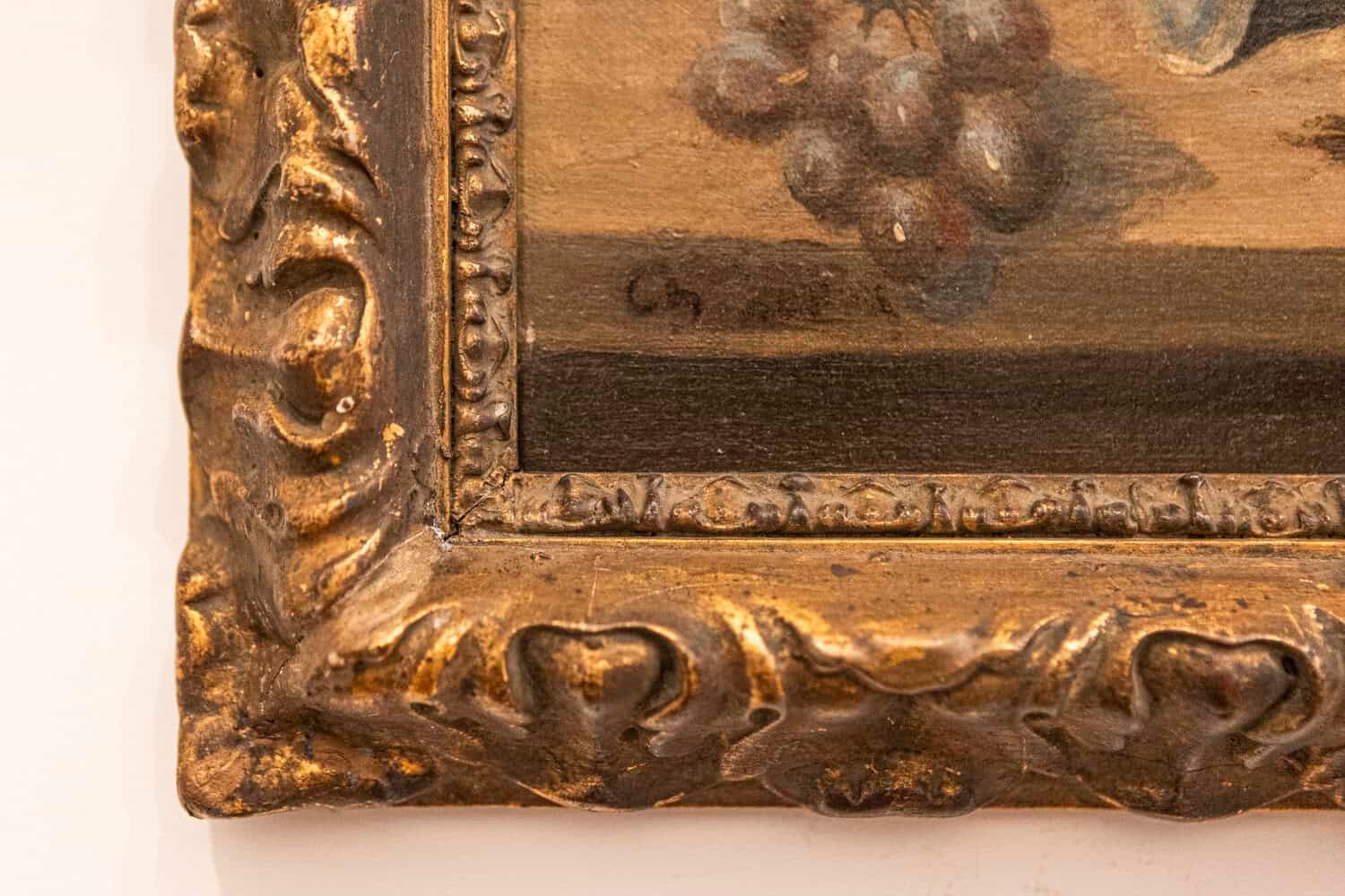 French 19th Century Framed and Signed Oil on Canvas Still-Life Painting - JAA