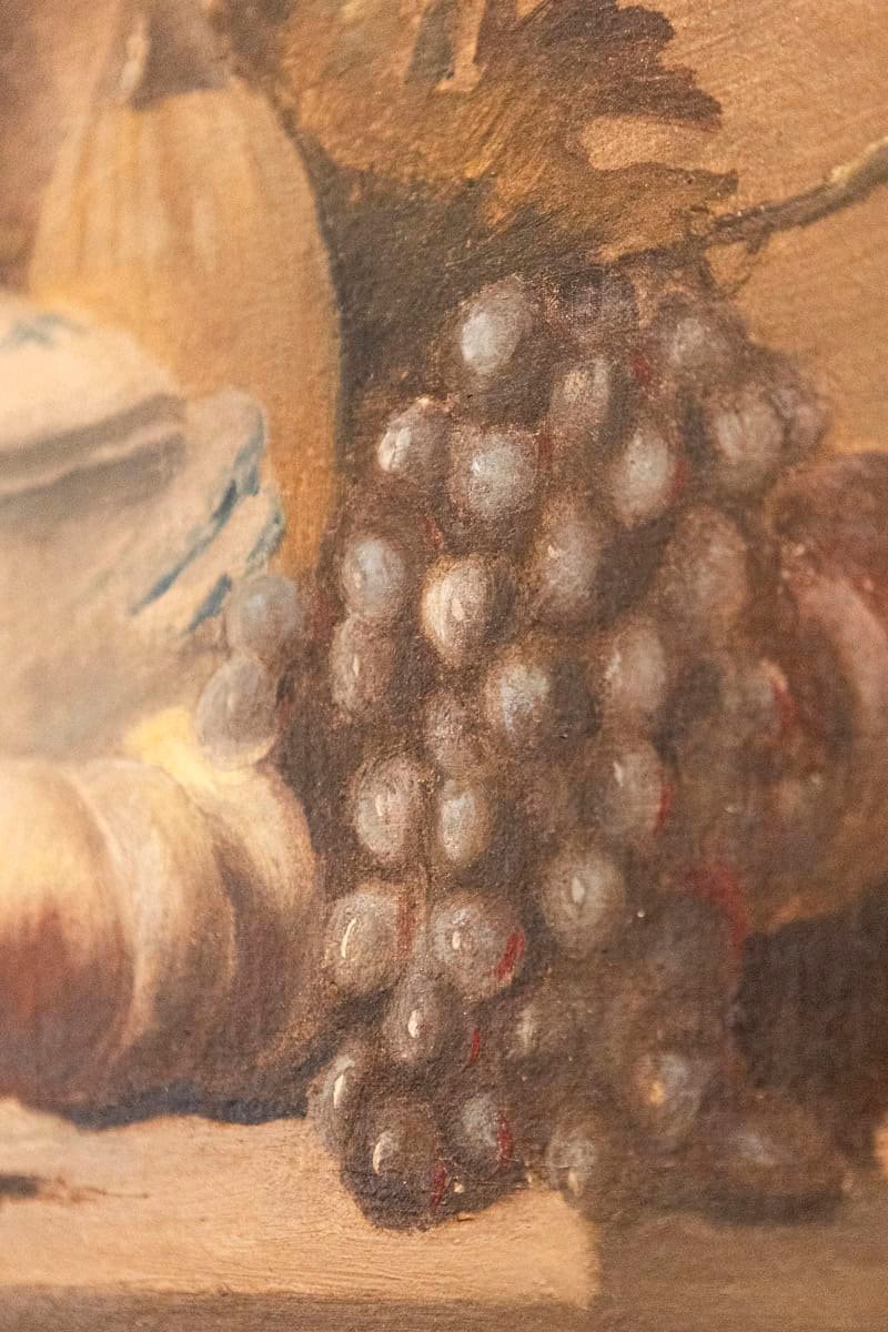 French 19th Century Framed and Signed Oil on Canvas Still-Life Painting - JAA