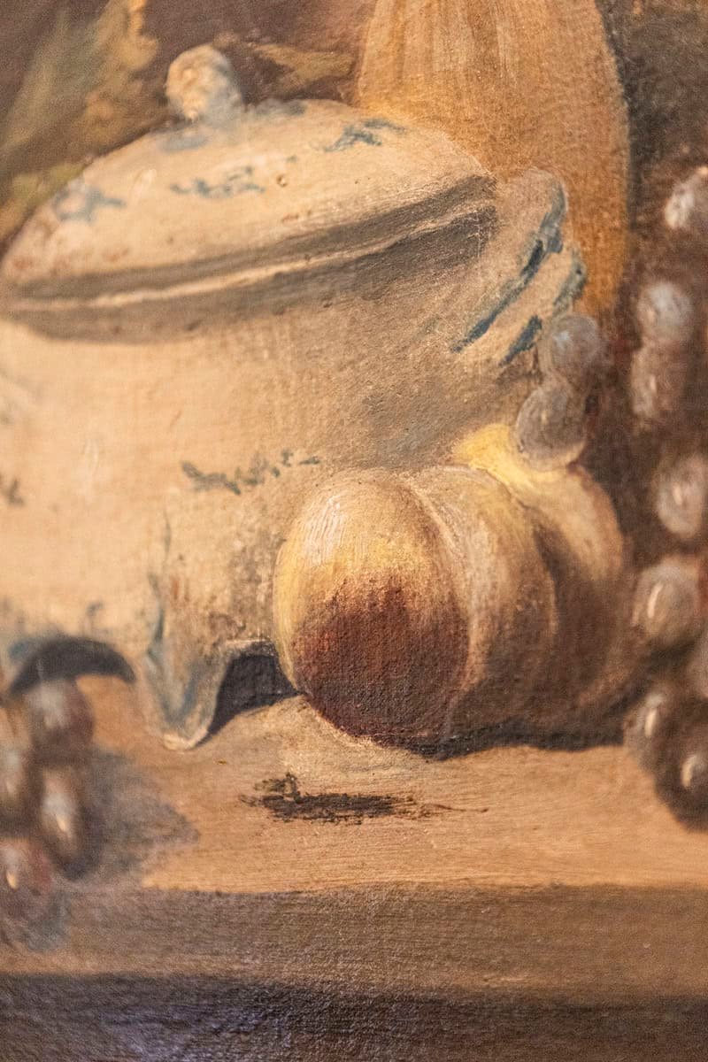 French 19th Century Framed and Signed Oil on Canvas Still-Life Painting - JAA