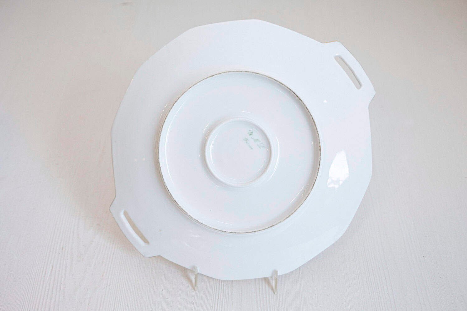 French 19th Century Larchevêque UML Limoges Porcelain Set of 11 Dessert Plates and Platter - JAA